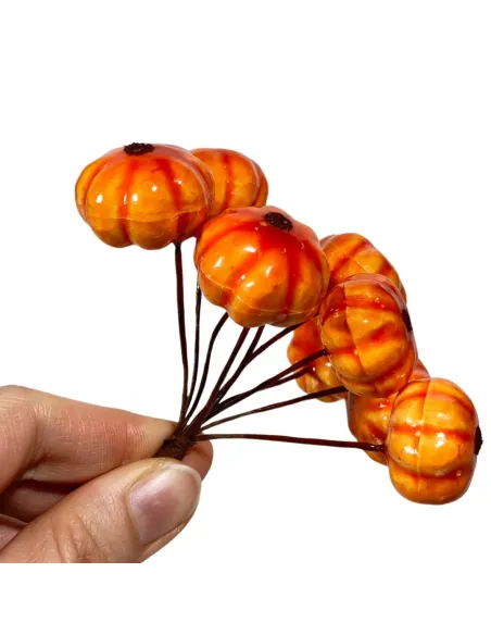 Mazzetto con 10 zucche per statue da 30 cm