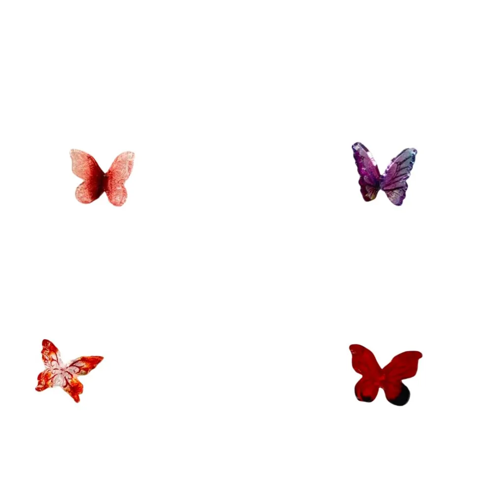 Set of Four Assorted Butterflies for 15–20 cm Nativity Figures