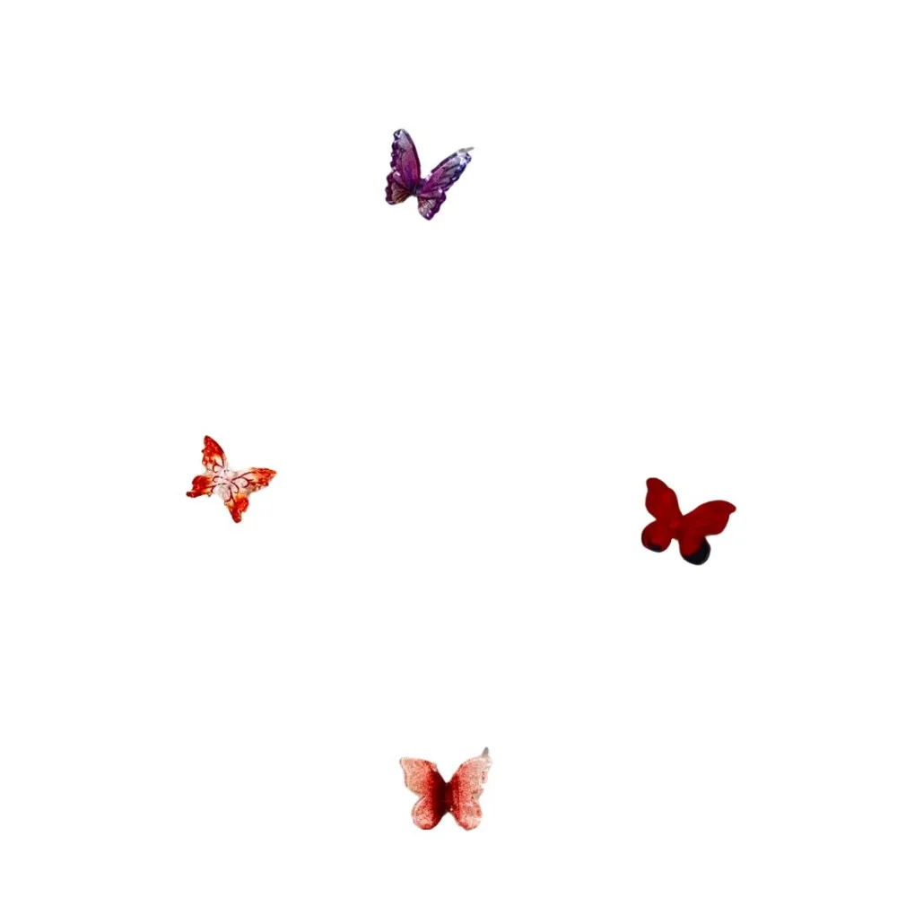 Set of Four Assorted Butterflies for 15–20 cm Nativity Figures