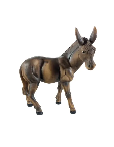 Asino in resina per statue da 10-12 cm