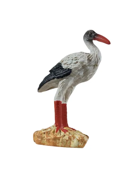 Cicogna in resina per statue da 15-20 cm