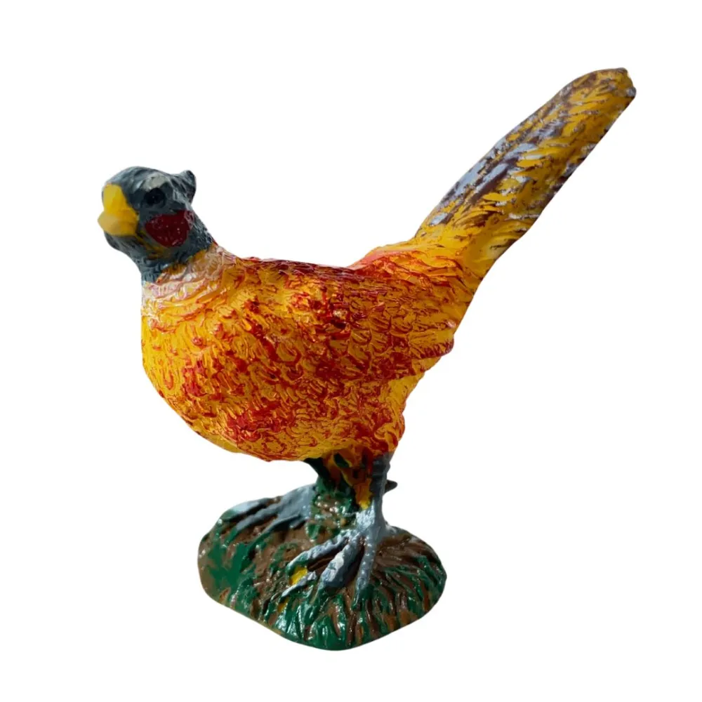 Pair of Resin Pheasants for 12–15 cm Nativity Figures