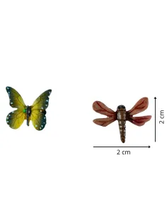 Resin Butterfly and Dragonfly Set for 30 cm Nativity Figures 2