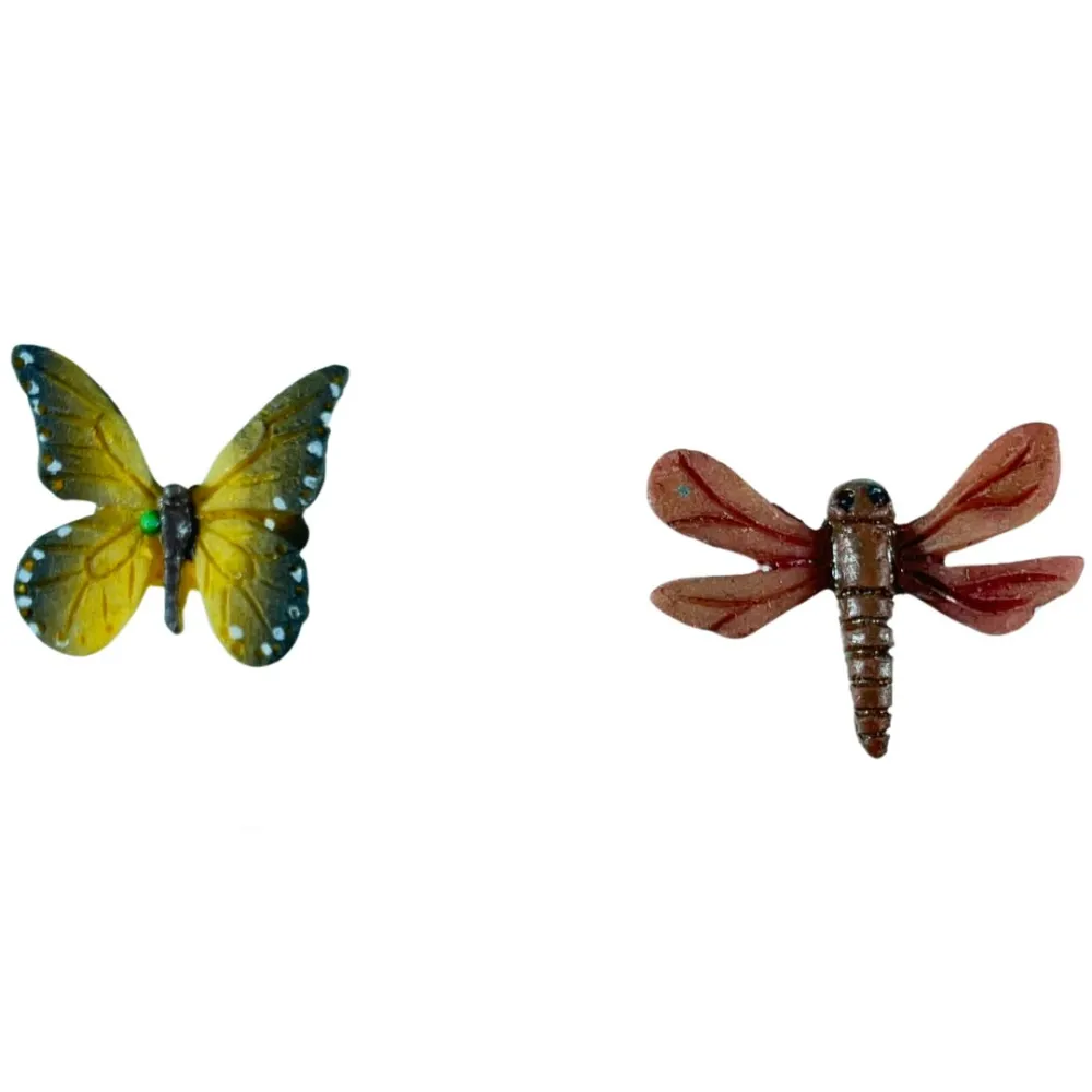 Resin Butterfly and Dragonfly Set for 30 cm Nativity Figures
