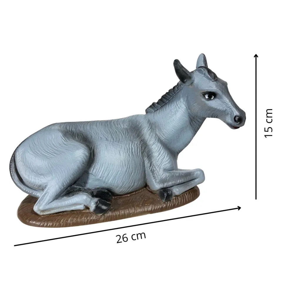 Resin Donkey for 30 cm Nativity Figures