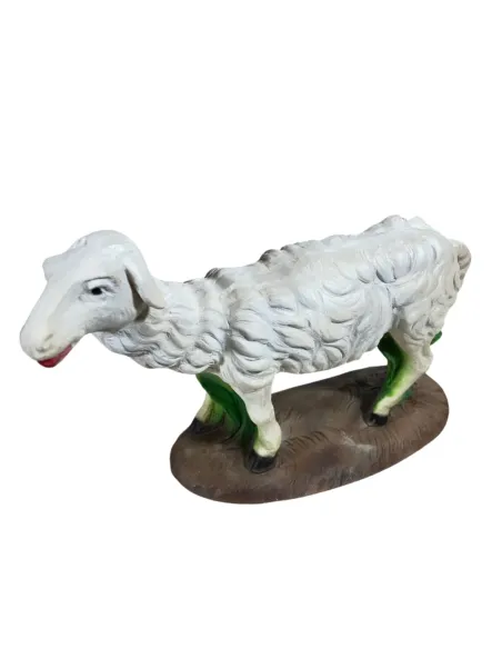Resin Sheep with Raised Head for 30 cm Nativity Figures