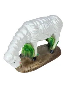 Pecora testa bassa in resina serie 30 cm 2