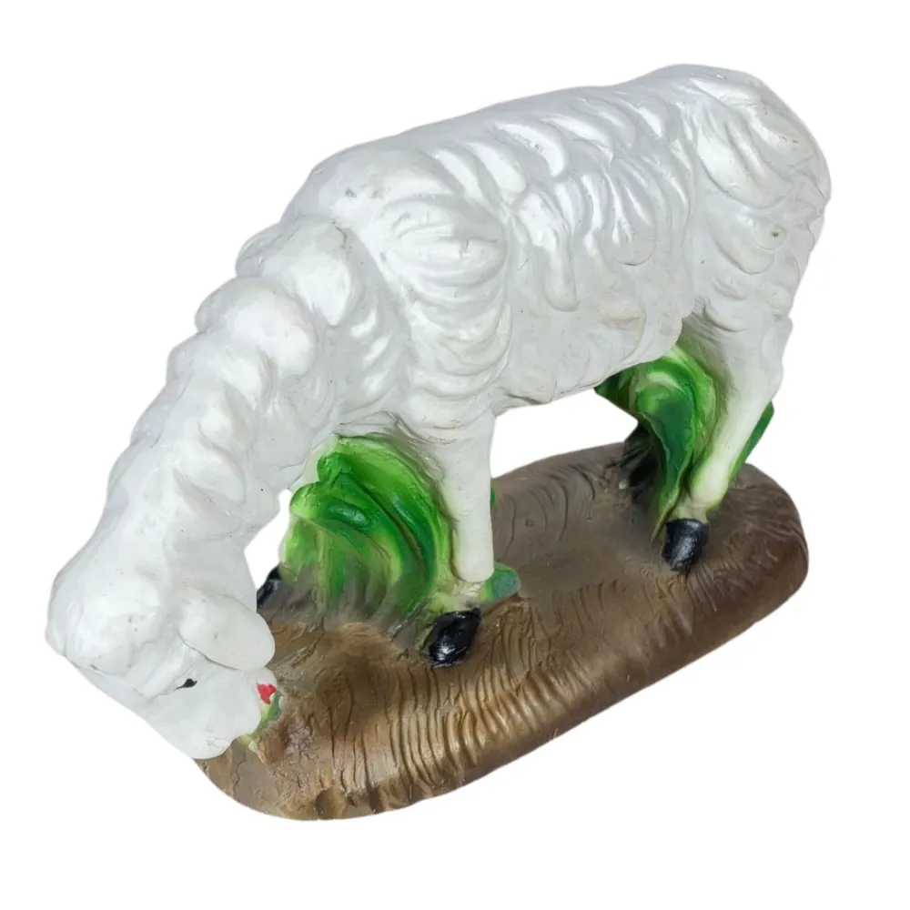 Resin Sheep with Lowered Head for 30 cm Nativity Figures