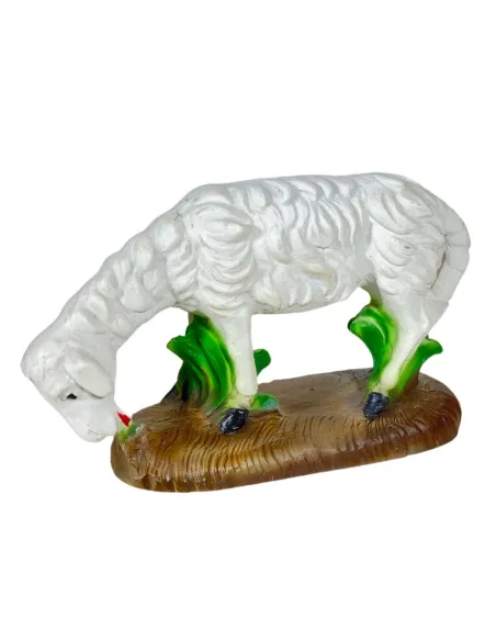 Pecora testa bassa in resina serie 30 cm