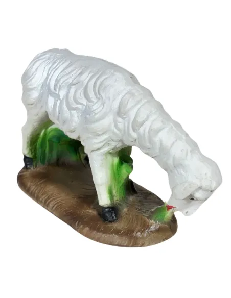 Pecora testa bassa in resina serie 30 cm