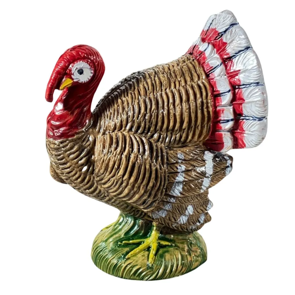 Set 5 animali da cortile in pvc per statue da 20 cm