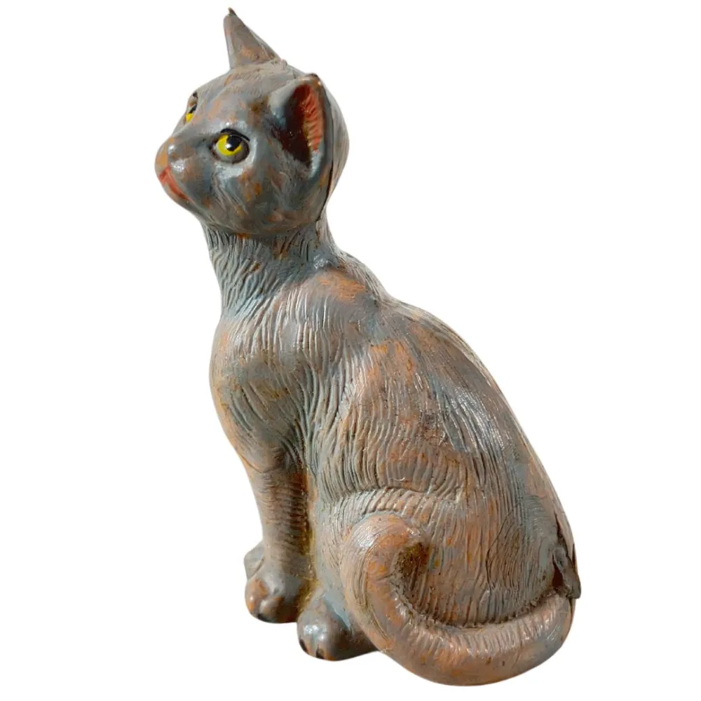 Set of Three Assorted PVC Cats for 20 cm Nativity Figures