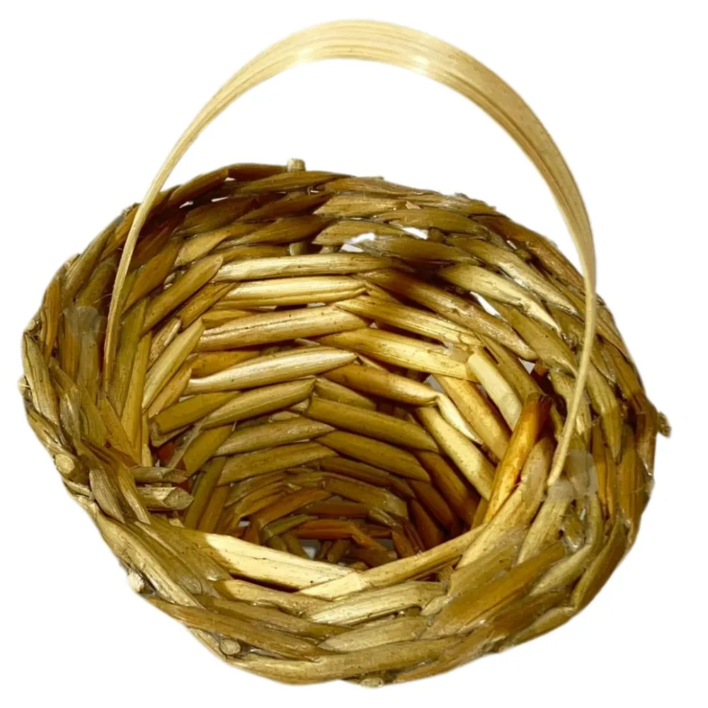 Set of 10 Assorted Woven Baskets for 25–30 cm Nativity Figures