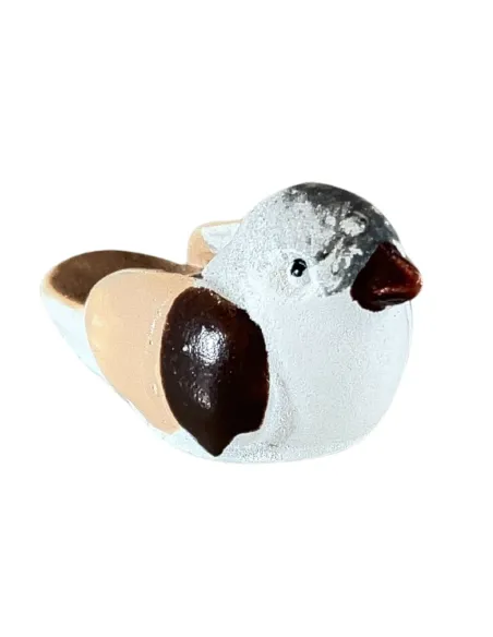 Set 3 uccellini colori assortiti per statue da 15-20 cm