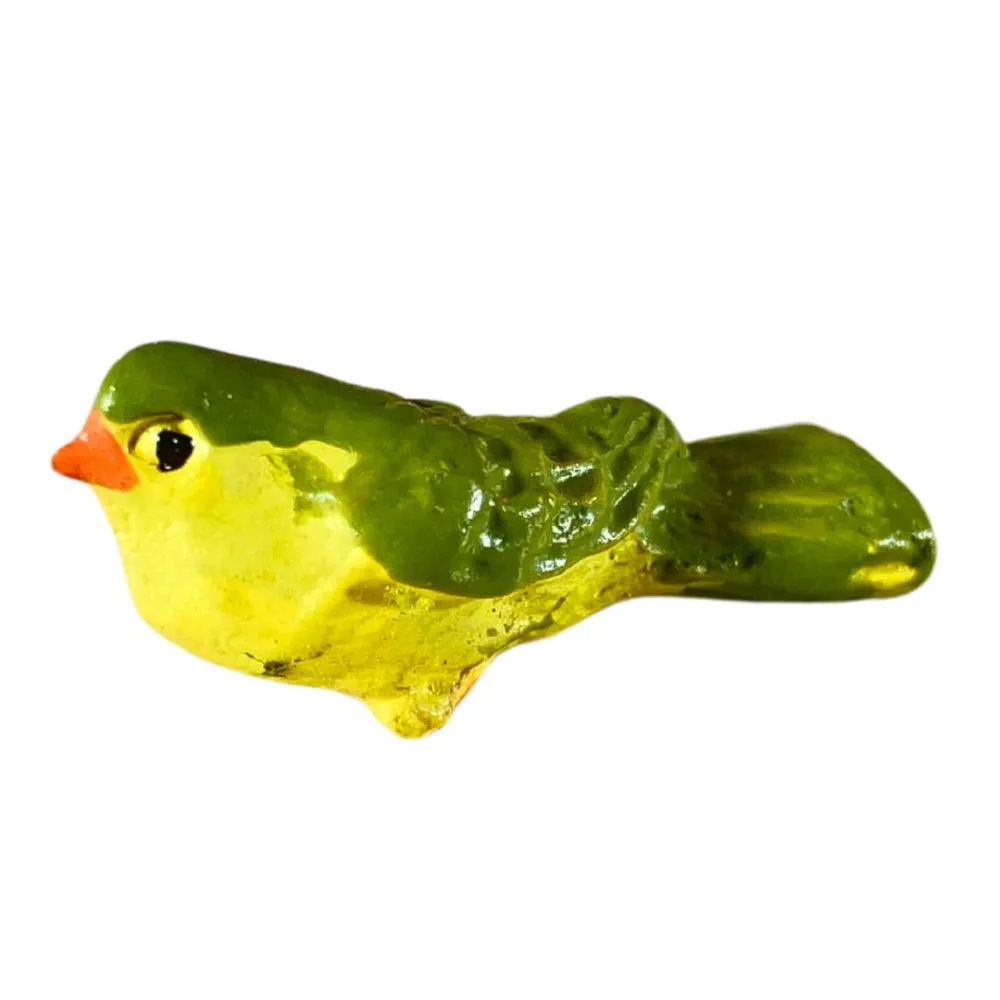 Set of Three Assorted Resin Birds for 15–20 cm Nativity Figures