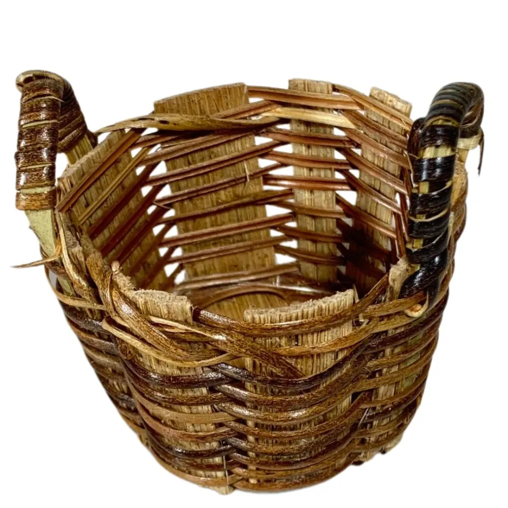 Set of 10 Assorted Woven Baskets for 25–30 cm Nativity Figures