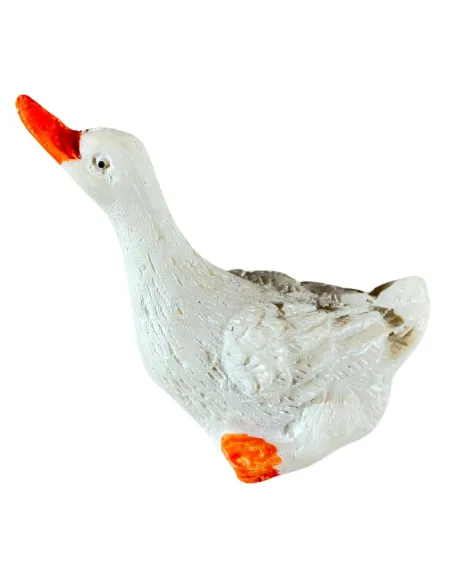 Set of Six Resin Geese for 12–15 cm Nativity Figures