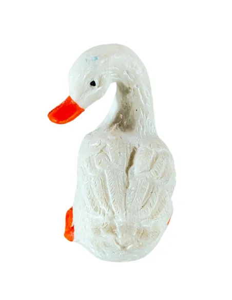 Set of Six Resin Geese for 12–15 cm Nativity Figures