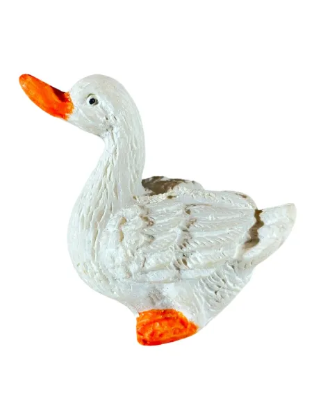 Set of Six Resin Geese for 12–15 cm Nativity Figures
