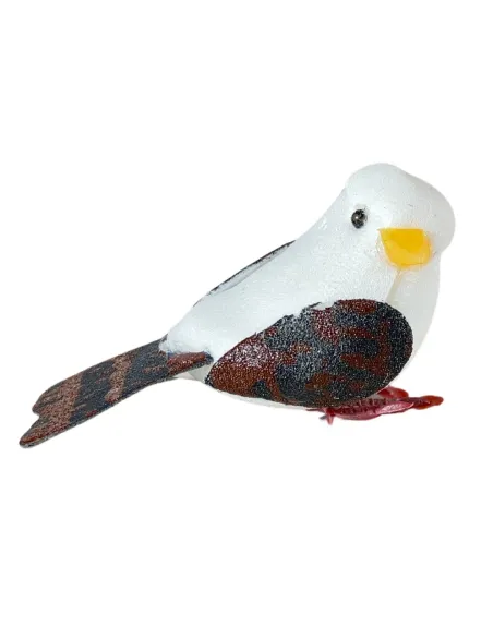 Set of Two Polystyrene Birds for 25–30 cm Nativity Figures