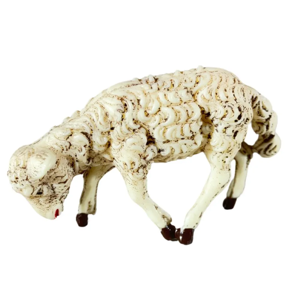 Set of Four PVC Sheep for 10 cm Nativity Figures