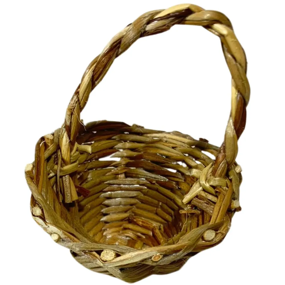 Set of 10 Assorted Woven Baskets for 25–30 cm Nativity Figures