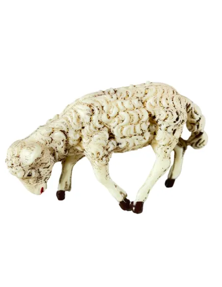 Set of Four PVC Sheep for 12 cm Nativity Figures