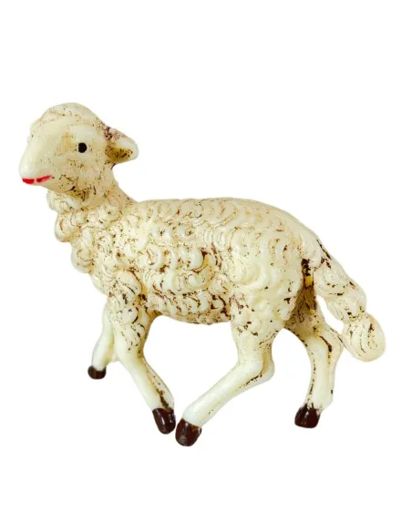 Set 4 pecore in pvc per statue da 12 cm