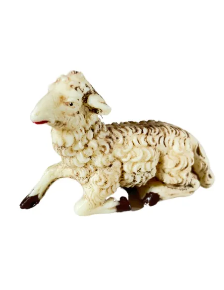 Set of Four PVC Sheep for 12 cm Nativity Figures