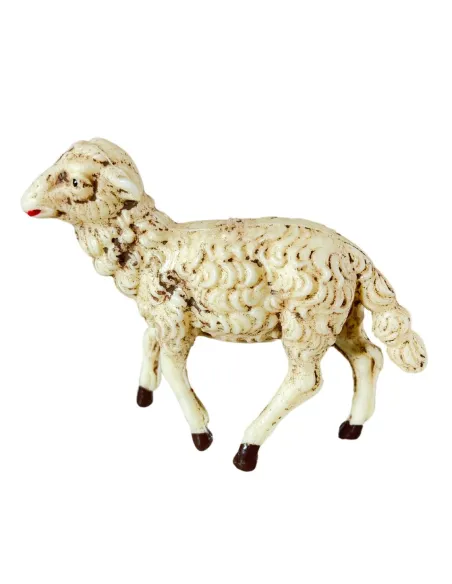 Set of Four PVC Sheep for 12 cm Nativity Figures