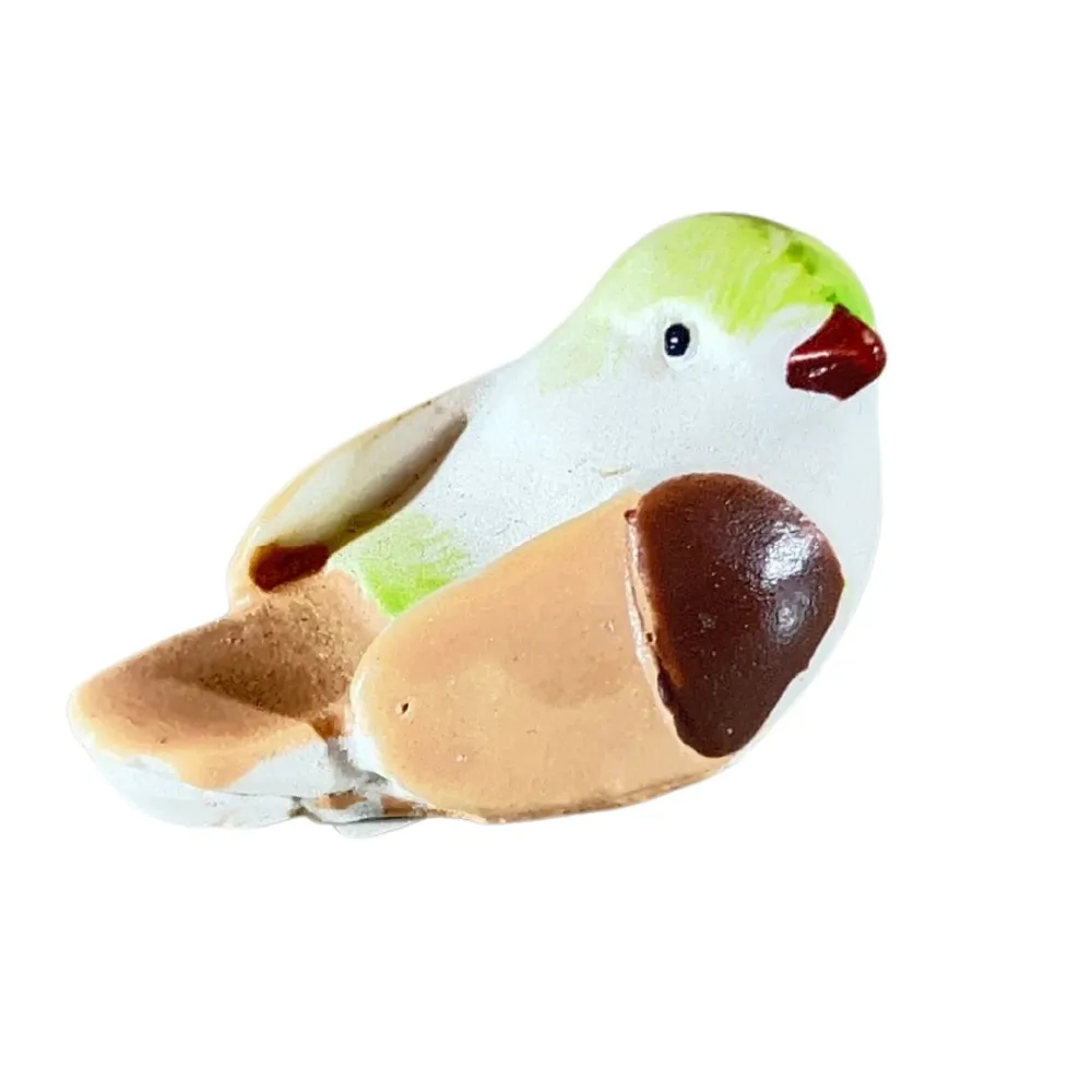 Set of Three Assorted Resin Birds for 30 cm Nativity Figures