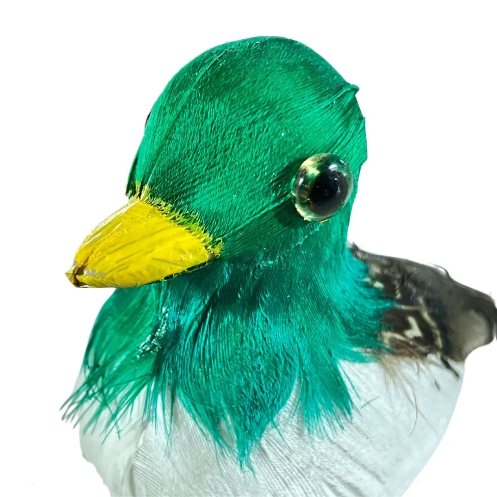 Duck with Real Feathers for 25–30 cm Nativity Figures