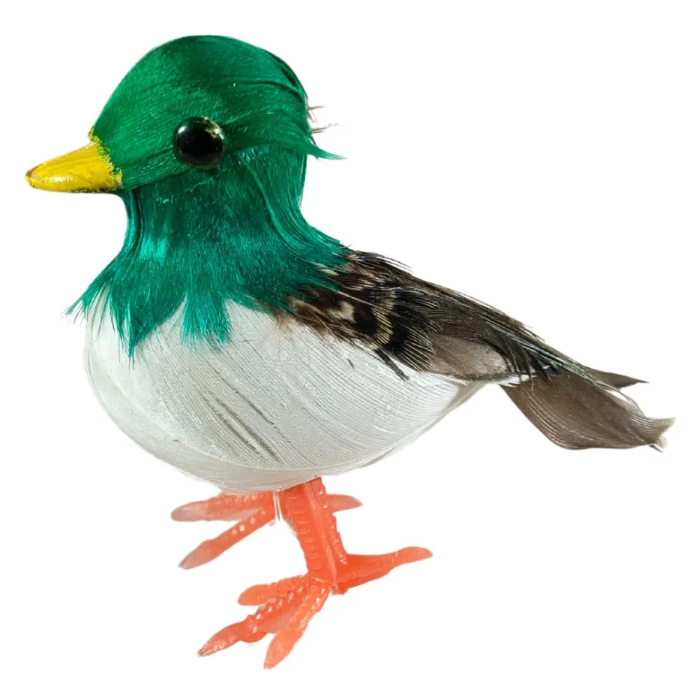Duck with Real Feathers for 25–30 cm Nativity Figures