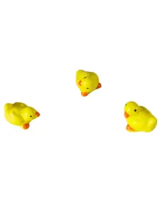 Set 3 pulcini in resina per statue da 20-30 cm 2