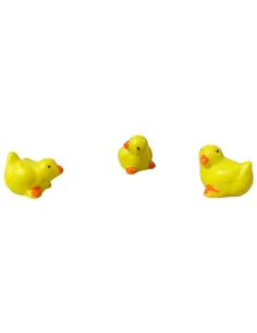 Set of Three Resin Chicks for 20–30 cm Nativity Figures