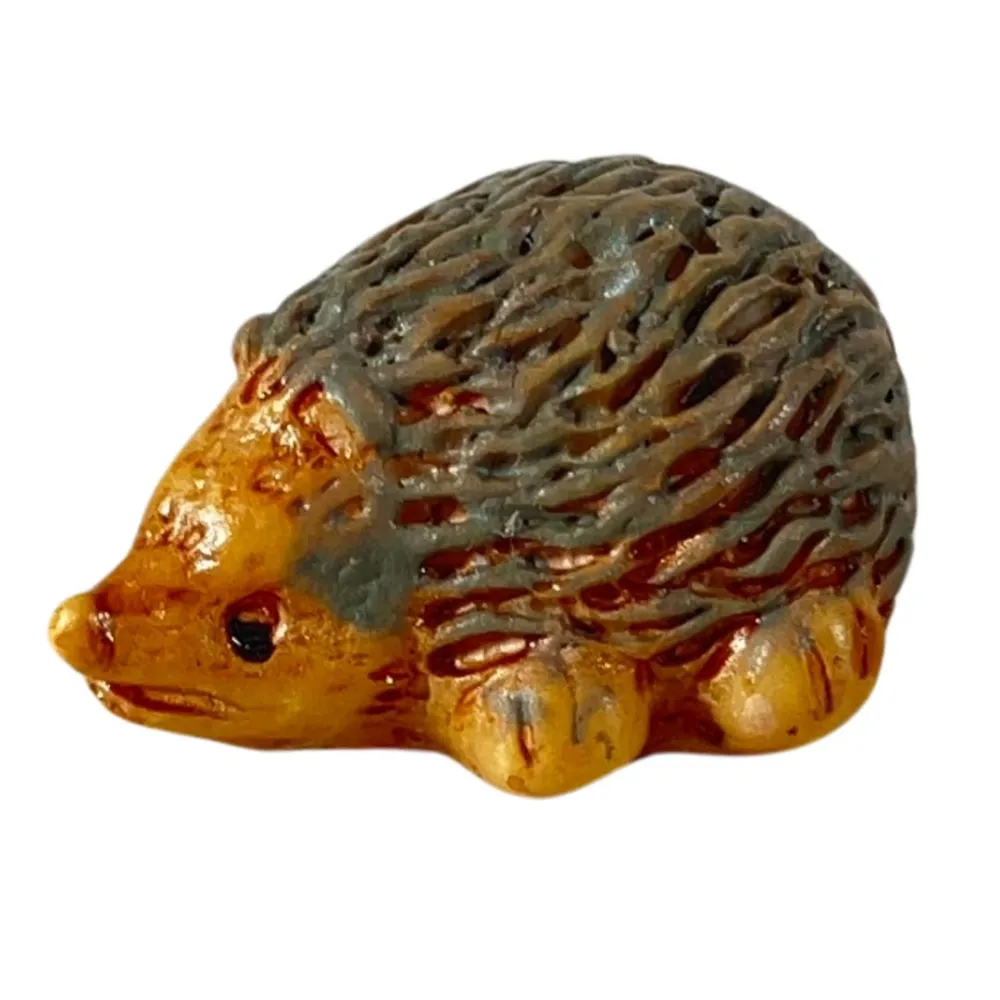 Set of Three Resin Hedgehogs for 20–25 cm Nativity Figures