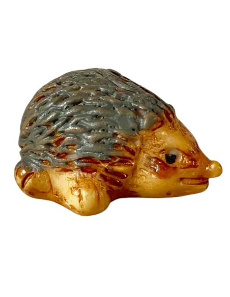 Set of Three Resin Hedgehogs for 20–25 cm Nativity Figures