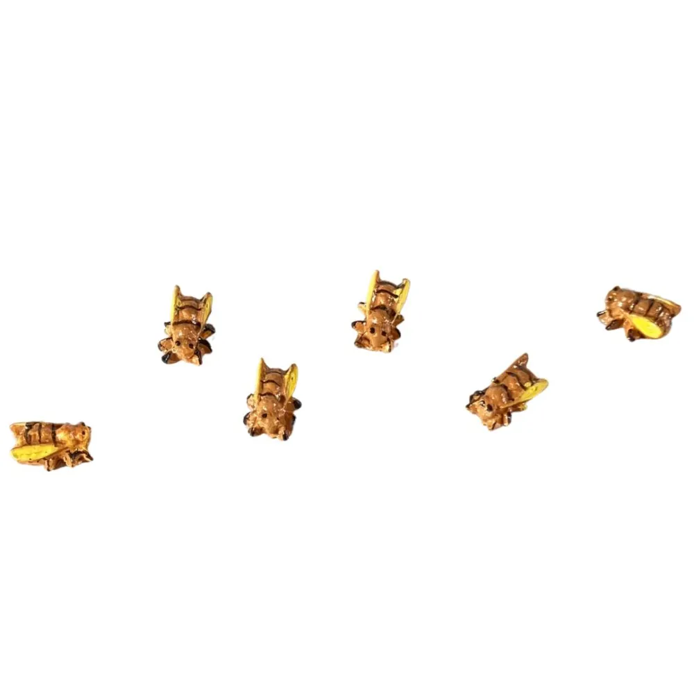 Set of Six Resin Bees for 20 cm Nativity Figures