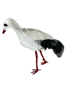 Cicogna con piume vere per statue da 25-30 cm 2