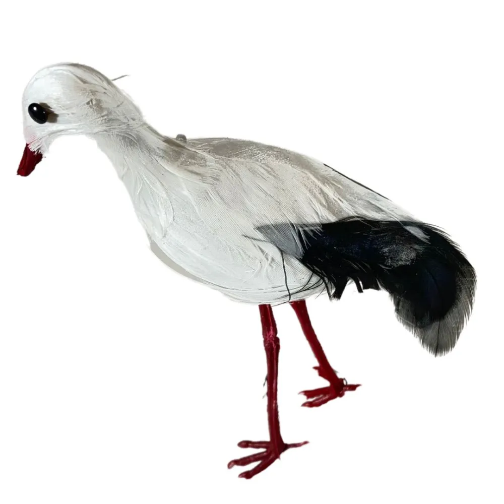 Stork with Real Feathers for 25–30 cm Nativity Figures
