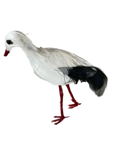Stork with Real Feathers for 25–30 cm Nativity Figures