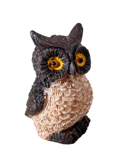 Set of Two Resin Owls for 30 cm Nativity Figures