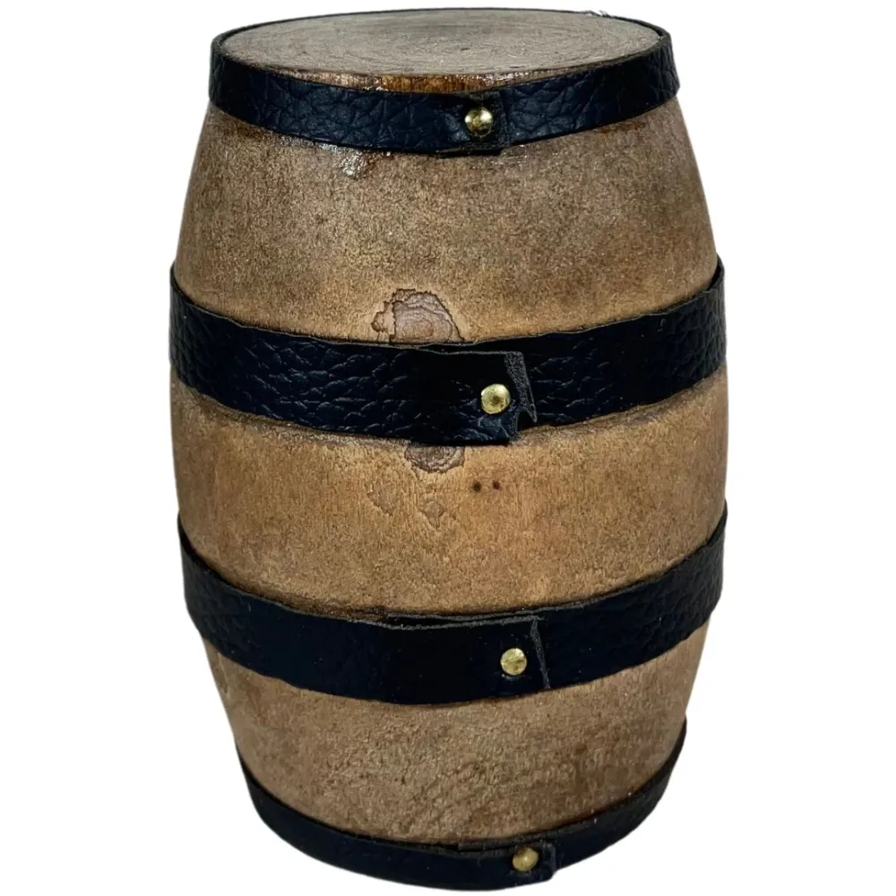 Wooden Barrel for 15–20 cm Nativity Figures