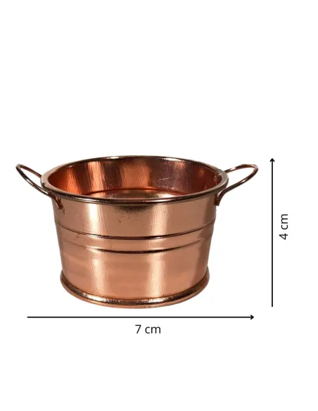 Copper-Effect Tub for 30 cm Nativity Figures