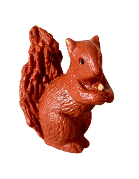 Set 2 scoiattoli in pvc per statue da 20-30 cm