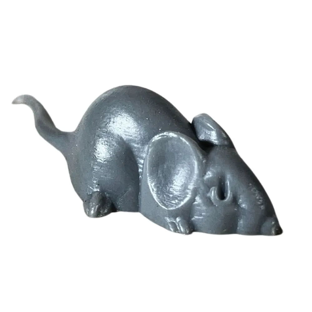 Set of Three PVC Mice for 25–30 cm Nativity Figures
