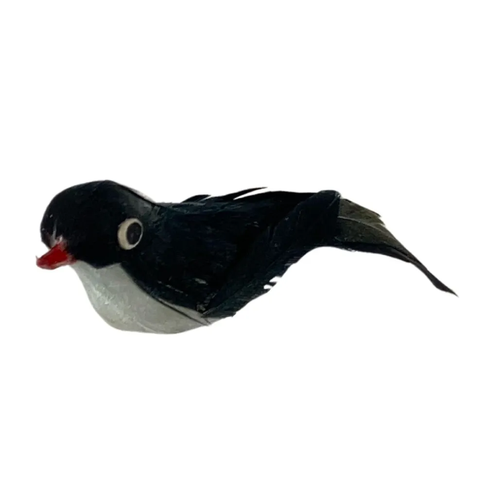 Bird with Real Feathers for 25–30 cm Nativity Figures