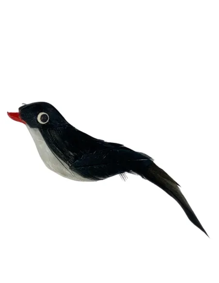 Bird with Real Feathers for 25–30 cm Nativity Figures