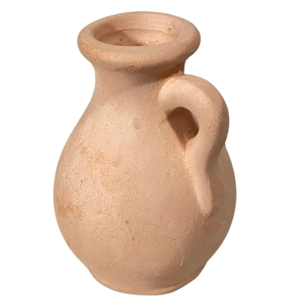 Set of 6 Terracotta Amphorae for 25–30 cm Nativity Figures