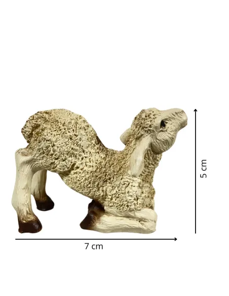 Resin Suckling Lamb for 25–30 cm Nativity Figures